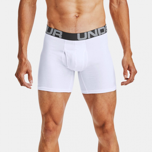 Accesorii - Under Armour Charged Cotton 6inch Boxerjock 3 Pack 3617 | Fitness 